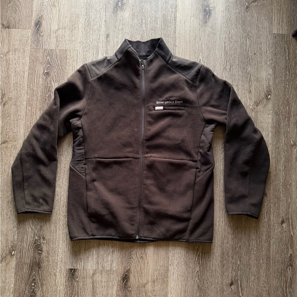 Figs Men's Black Performance Jacket